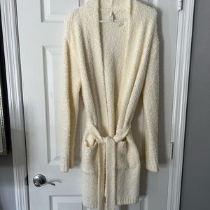 SKIMS COZY S/M ROBE IN BONE
